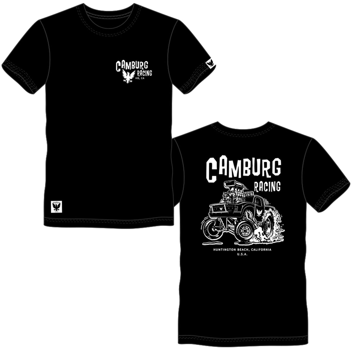 Camburg Race Fink Size X-Large T-shirt - Black