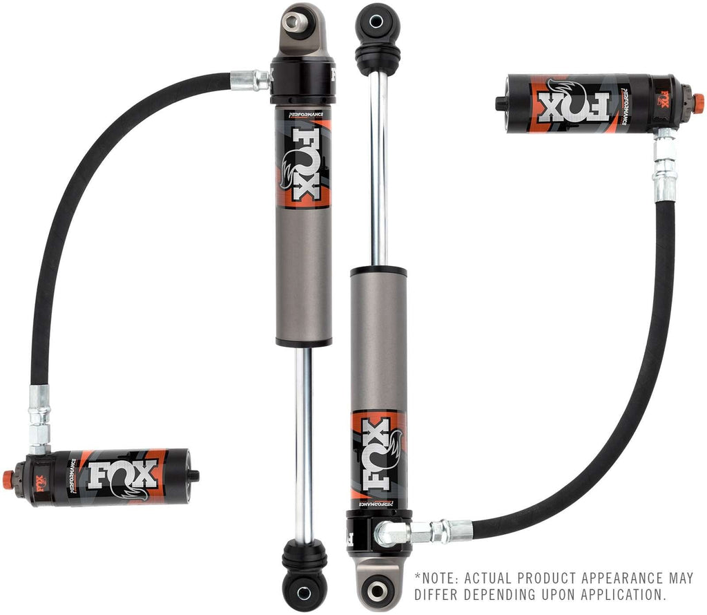 Fox 2.5 Performance Elite Adjustable w/ Reservoir Shocks Front Pair for 2007-2018 Jeep Wrangler JK