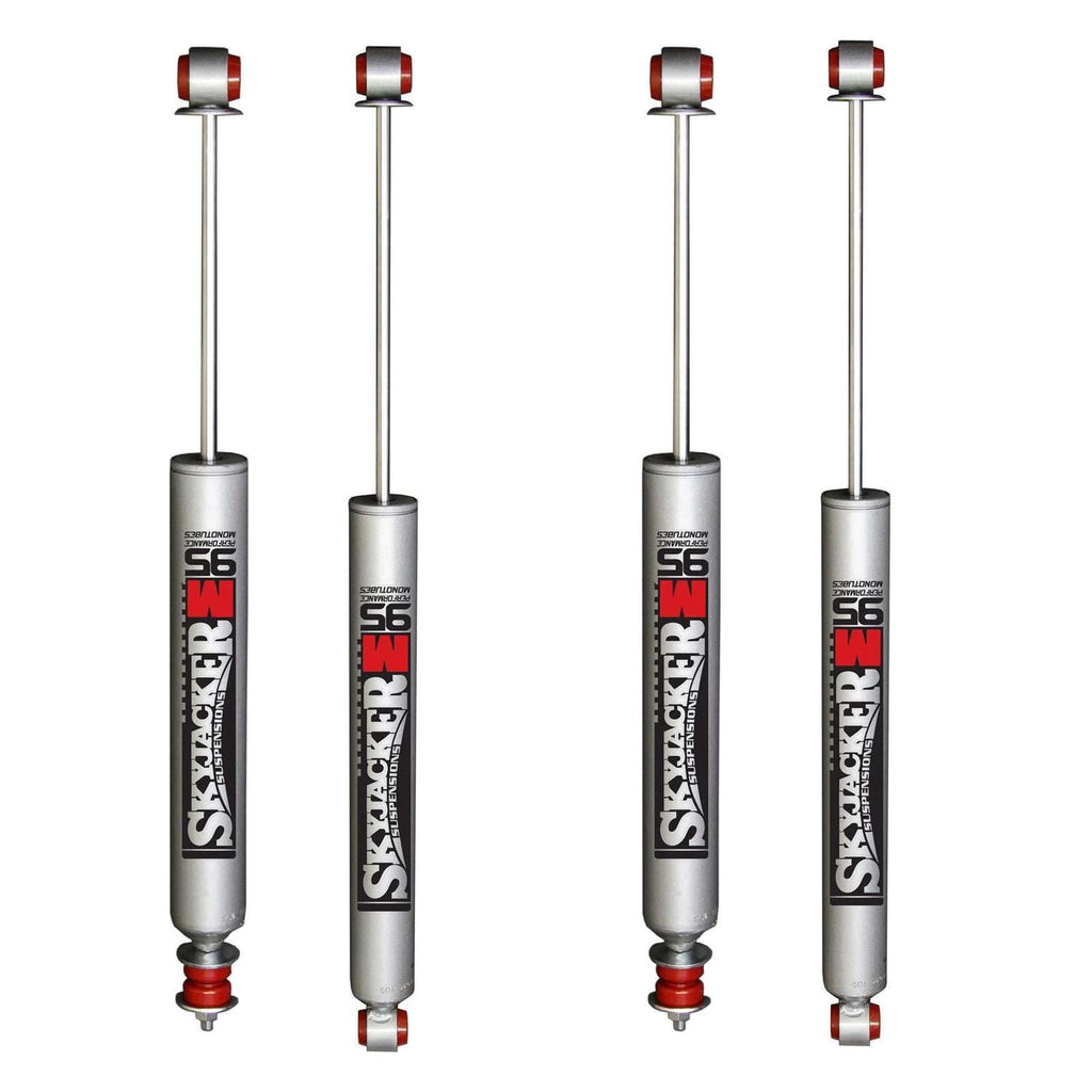 Skyjacker M95 Monotube Gas Shocks Set for 1980-1986 Ford F250 4WD 1.5-5" Rear