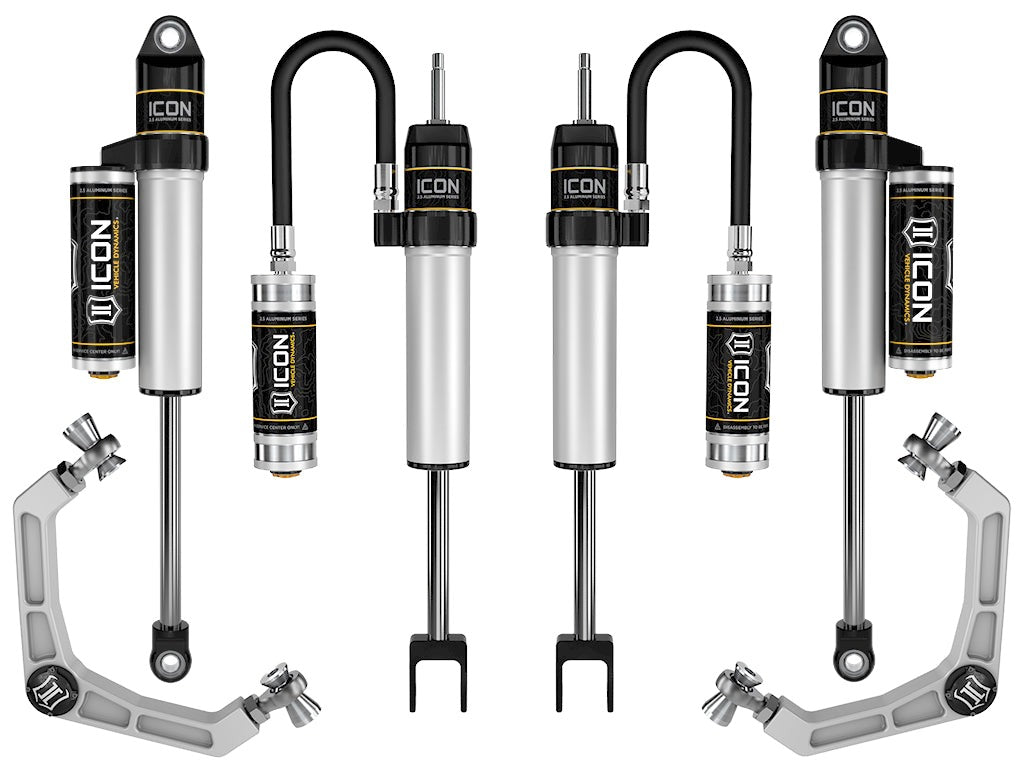 Icon 0-2" Suspension System Stage 2 Kit for 2020-2024 GMC Sierra 3500 HD 4WD RWD