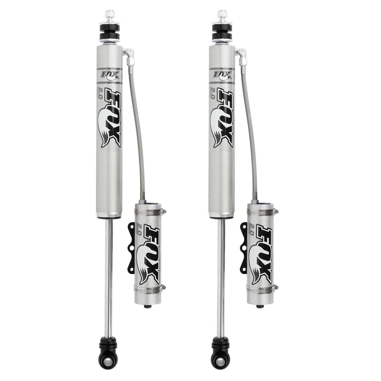 Fox 2.0 Performance Series Shocks w/ Reservoir Front Pair for 2017-2024 Ford F450 Super Duty 4WD RWD