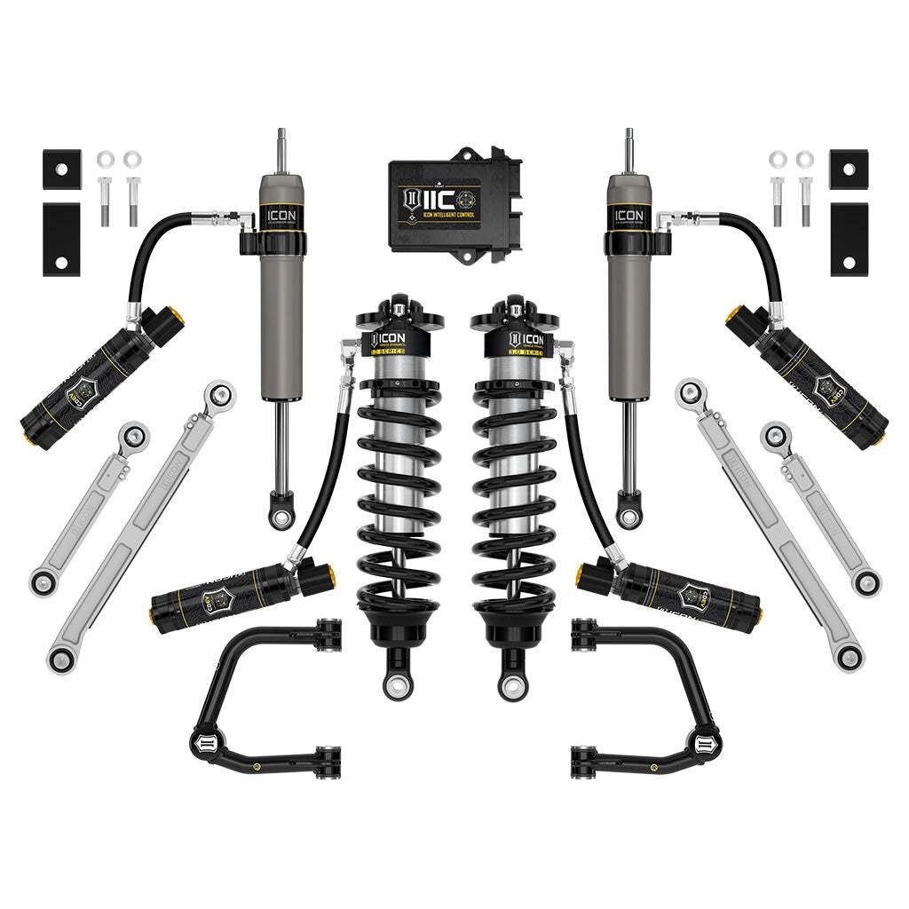 ICON K53214T Stage 4 3.0 Suspension System Tubular Toyota Tundra 2-3.25" Lift