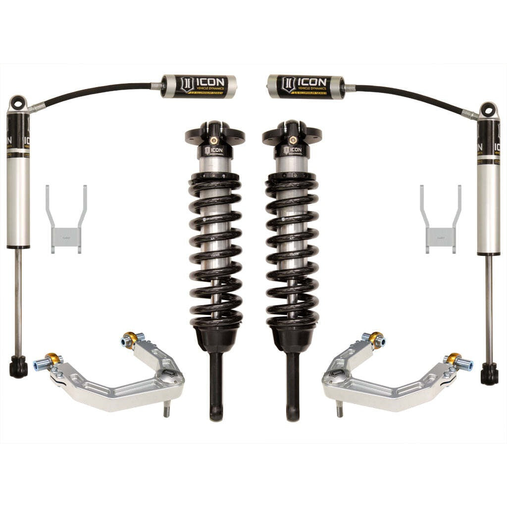 ICON K53143 Stage 3 Suspension System Billet UCA Toyota Hilux 0-3" Lift