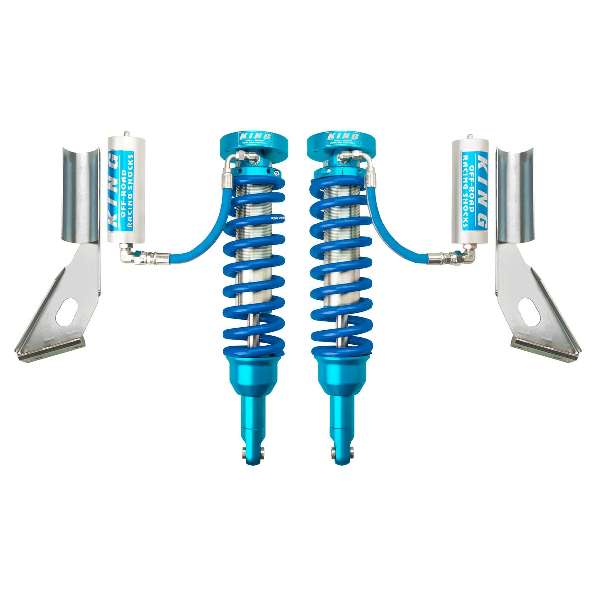 King 25001-133 Front 2.5 Coilover Remote Res. Shock (Pair) Toyota FJ