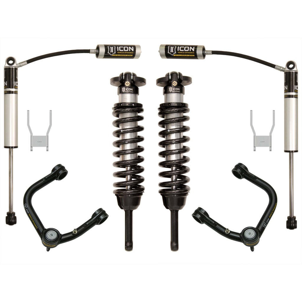 ICON K53143T Stage 3 Suspension System Tubular UCA Toyota Hilux 0-3" Lift
