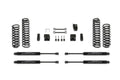 Fabtech 3" Sport System w/Stealth Shocks Kit for 2007-2018 Jeep Wrangler JK 4WD w/3" lift 4DR