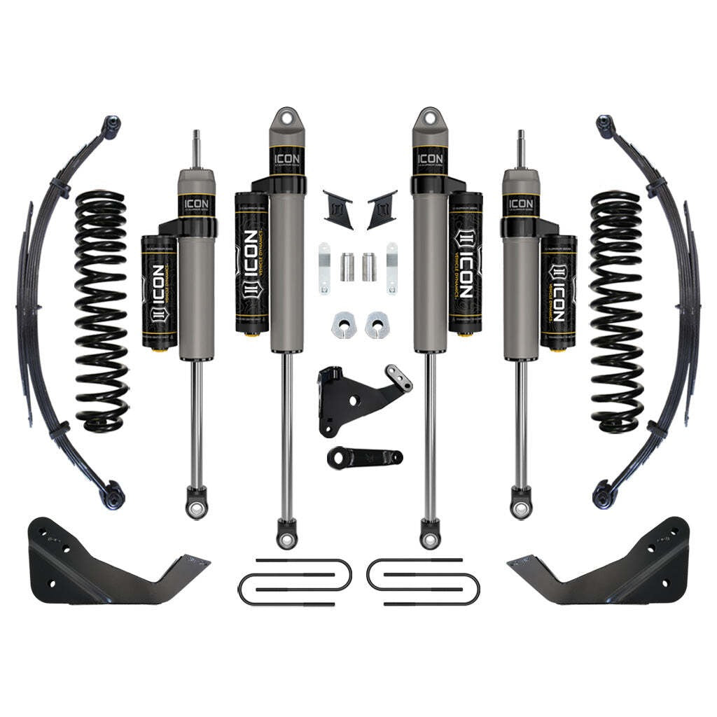 ICON K67103 Stage 4 Suspension System Ford F250/F350 7" Lift