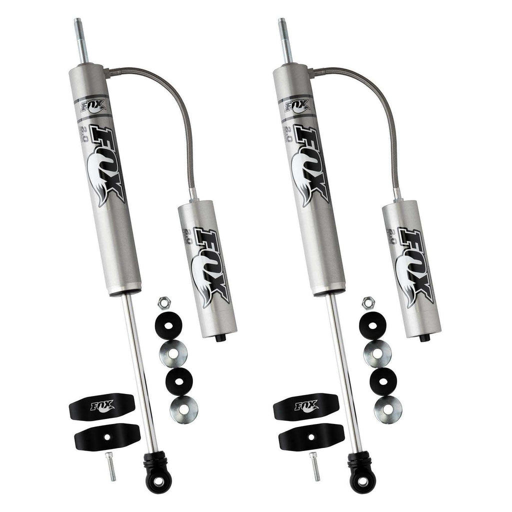 Fox 2.0 Performance Series Shocks w/ Reservoir Front Pair for 2017-2024 Ford F450 Super Duty 4WD RWD