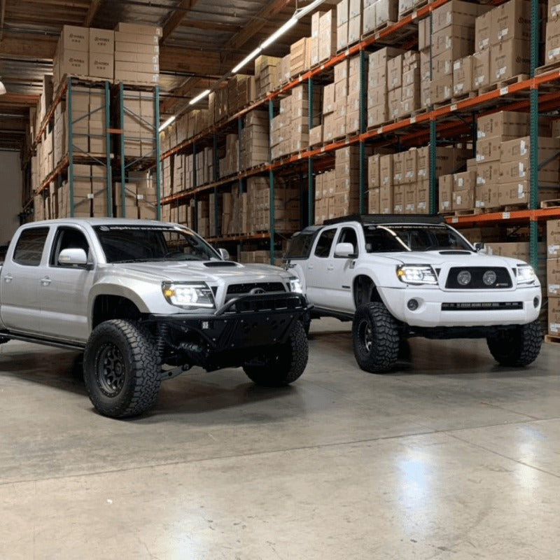 NOVA-Series LED Projector Headlights | Clear DRL Fits 2005-2011 Toyota Tacoma