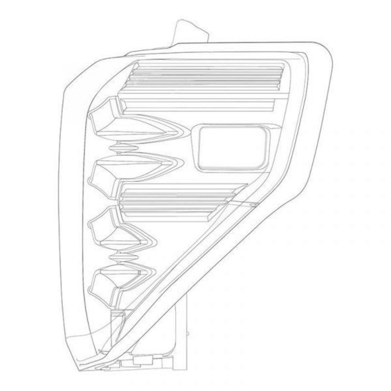 PRO-Series Led Tail Lights Fits 2010-2024 Toyota 4Runner