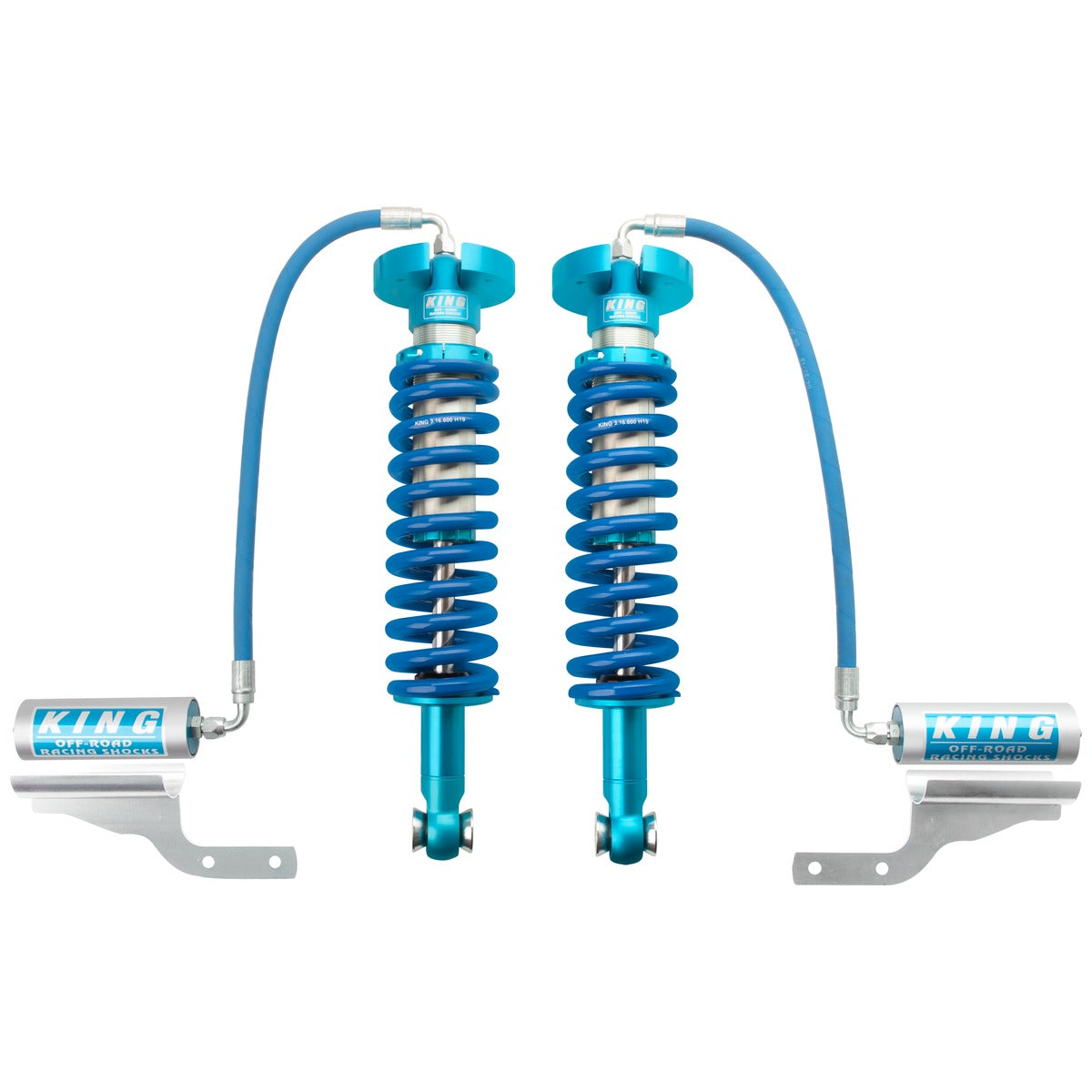 King 25001-167 Front 2.5 Remote Res. Coilover (Pair) Ford F150 4WD