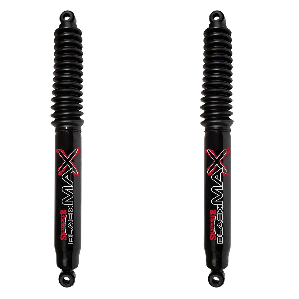 Skyjacker Black MAX Hydro Shocks Rear Pair for 2014-2018 Chevrolet Silverado 1500 4WD RWD w/1.5-3" lift