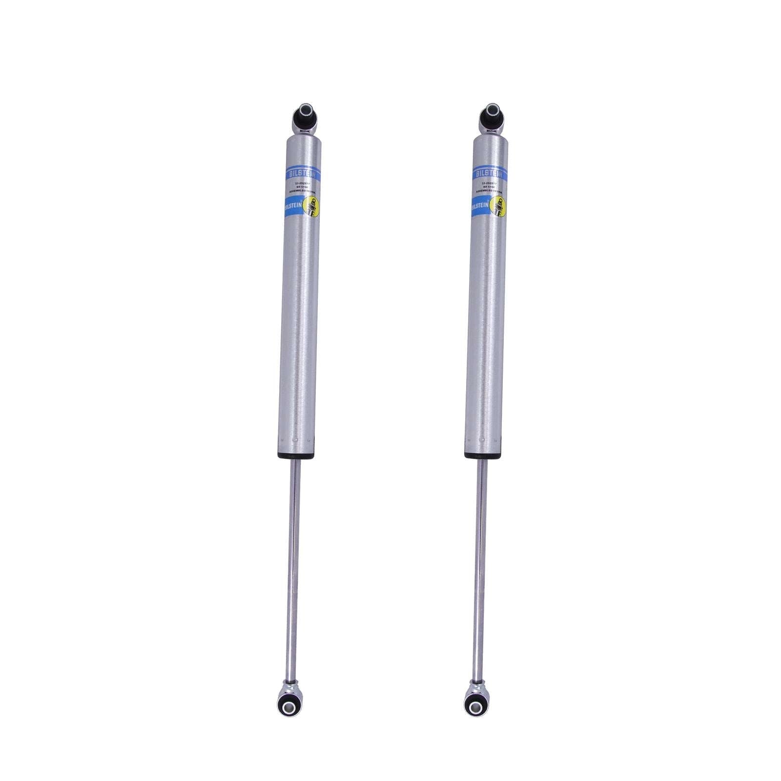 Bilstein 5100 Monotube Shocks Rear Pair for 2018-2024 Jeep Wrangler JL 4WD