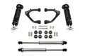 Fabtech 2" Uniball UCA System w/Front Dirt Logic 2.5 Coilovers & Rear 2.25 Shocks Kit for 2014-2018 GMC Sierra 1500 4WD RWD w/2" lift