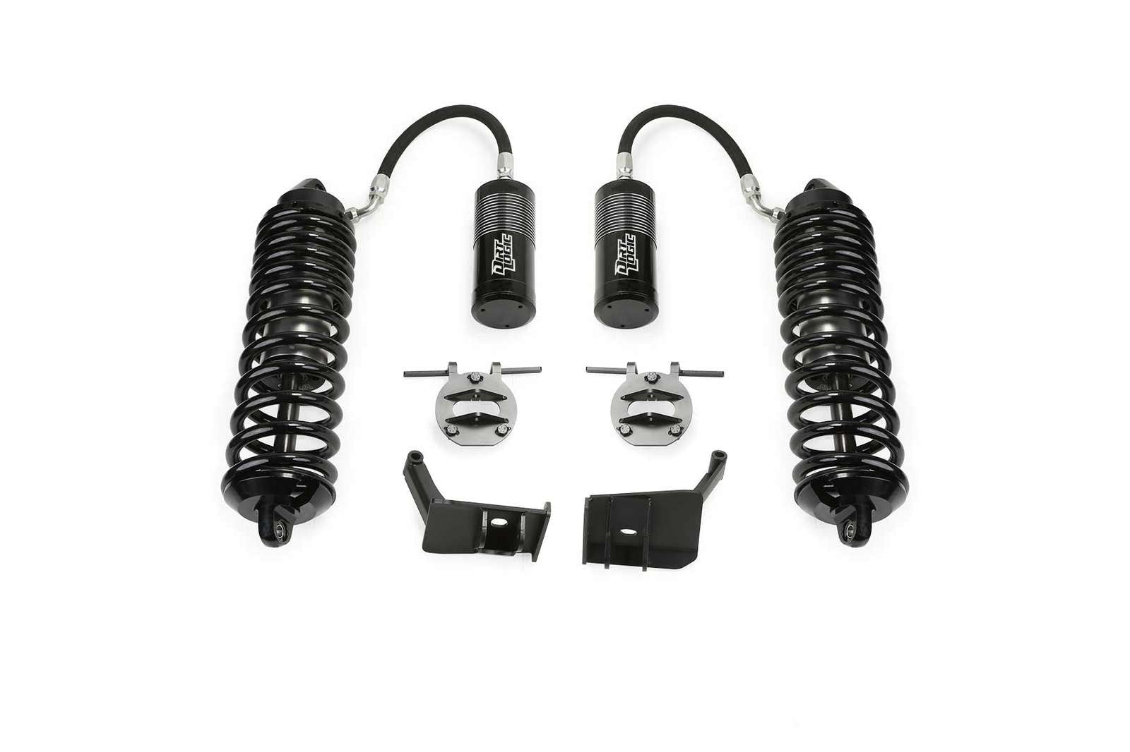 Fabtech 6" Coilover Conversion w/Front Dirt Logic 4.0 Coilovers w/Reservoir Kit for 2017-2024 Ford F350 Super Duty 4WD w/6" lift