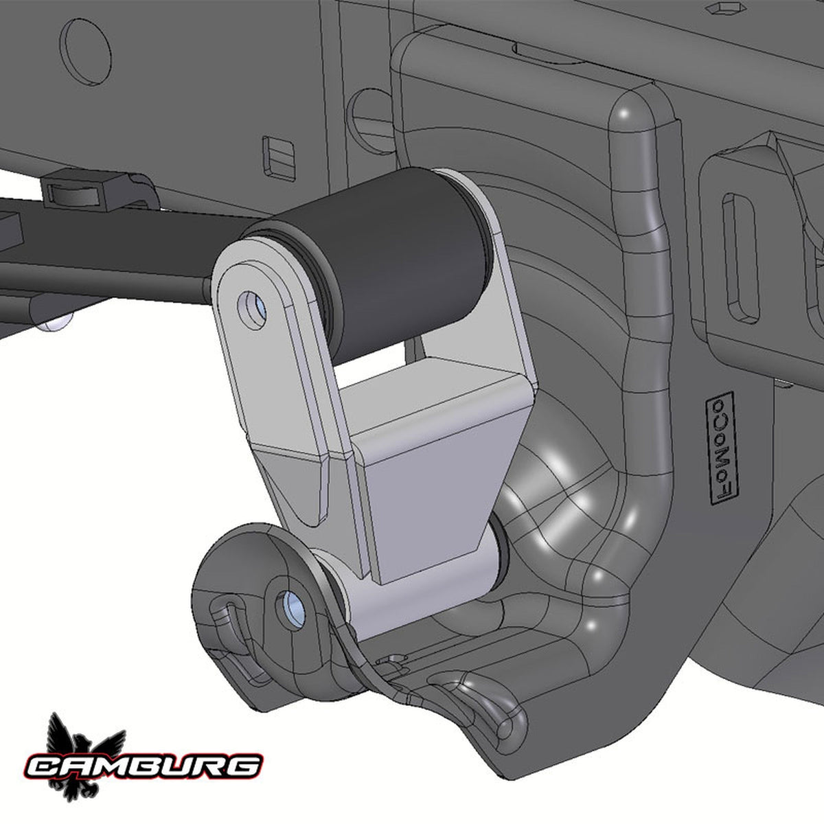 Extended Length MIG Shackles (1.50" Lift)