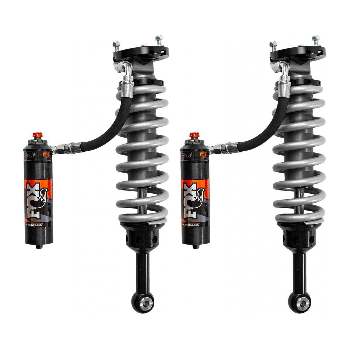 Fox 2.5 Performance Elite Adjustable Coilover w/ Reservoir Front Pair for 2007-2023 Toyota FJ Cruiser
