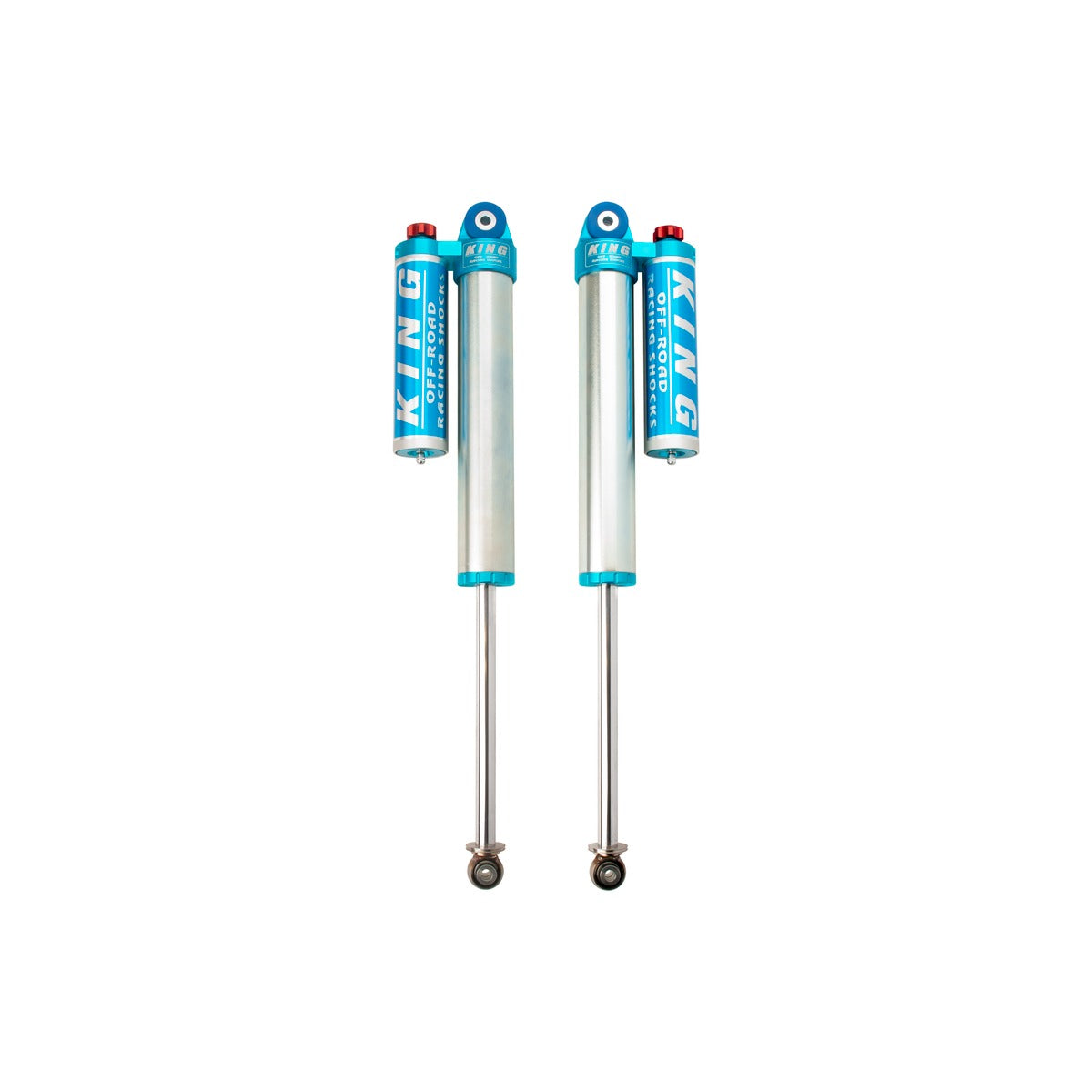 King 25001-214A Rear 2.5 Piggyback Res. Shock w/Adjuster (Pair) Ford F150 2WD/4WD