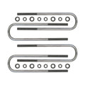 ICON 67004 Ford F250/F350 SD Rear 12" U-Bolt Kit