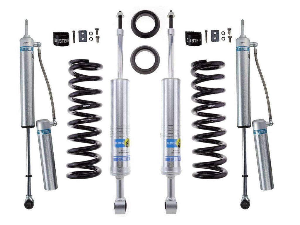 Bilstein 6112 Strut & Spring + Rear 5160 Reservoir Shocks Set for 2010-2024 Lexus GX460 AWD w/0-2.8" lift