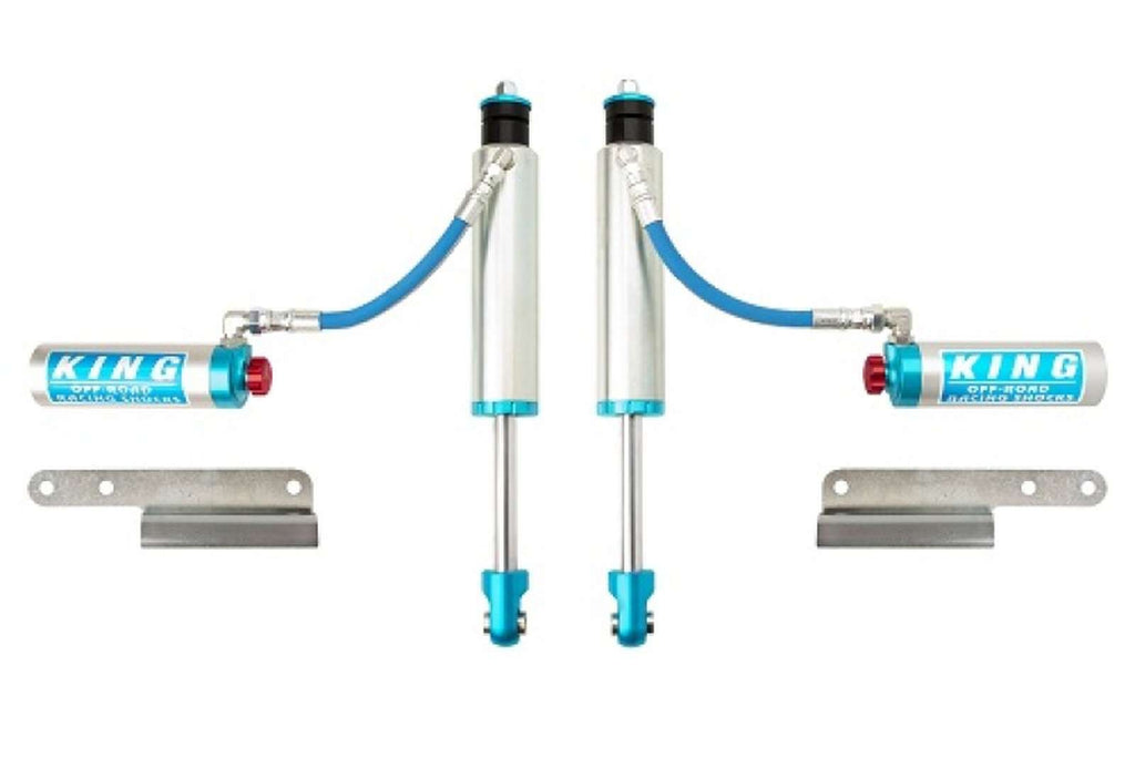 King Shocks 2.5 Performance w/ Remote Reservoir Shocks Front Pair for 1998-2012 Toyota Land Cruiser 100 4WD