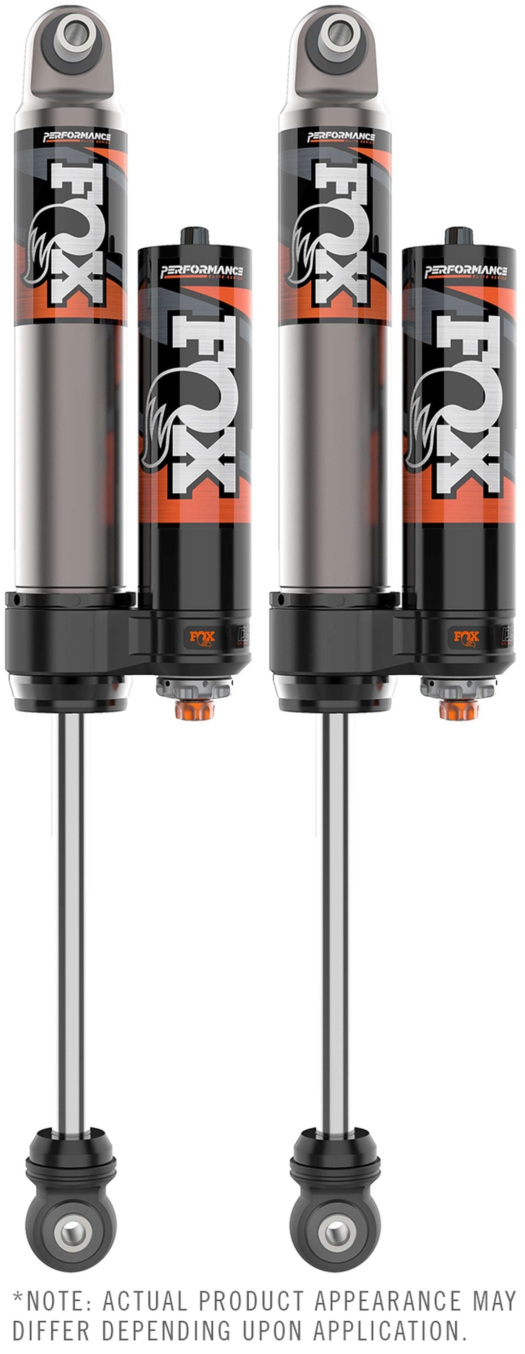 Fox 2.5 Performance Elite Adjustable w/ Reservoir Shocks Rear Pair for 2007-2018 Jeep Wrangler JK