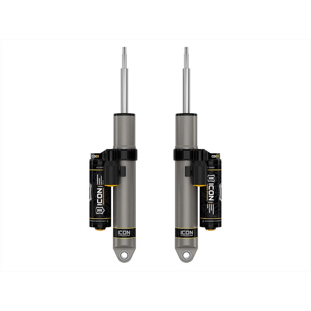 ICON 217704EP Ram 2500 Air Ride Rear 2.5 VS Shocks w/CDEV 0-3" Lift Pair