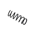 Bilstein 36-153886 Front B3 OE Replacement Coil Spring BMW 530i, 540i