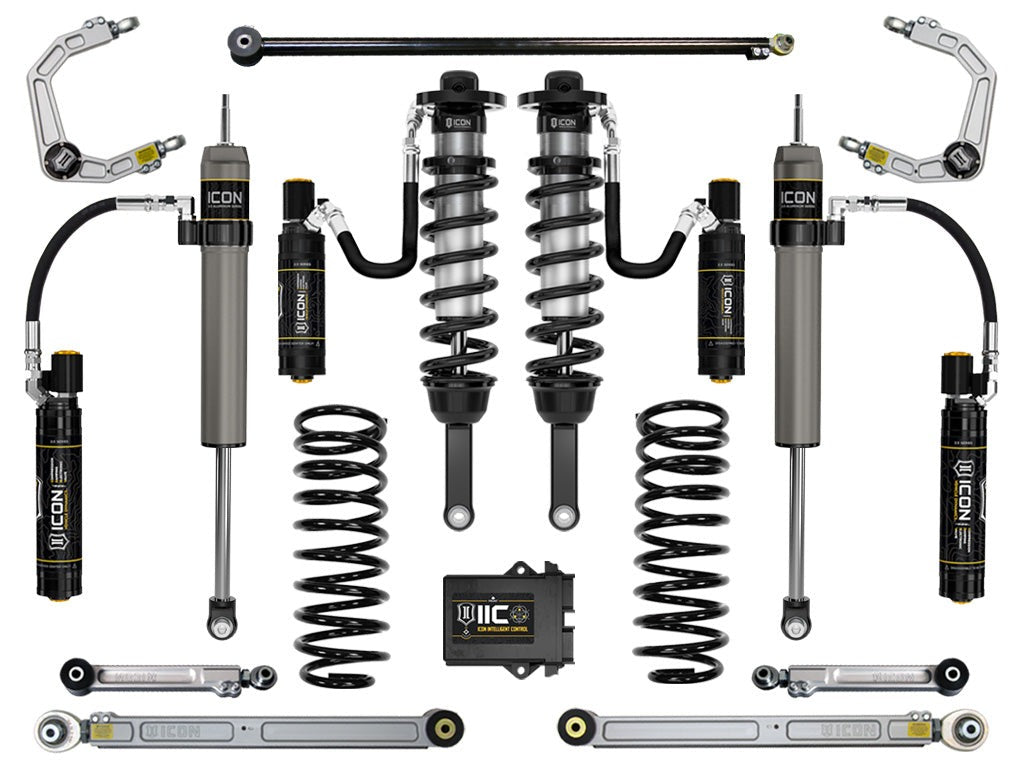 Icon 0-3.5" Stage 9 Suspension System w/Billet UCA Kit for 2010-2024 Toyota 4Runner