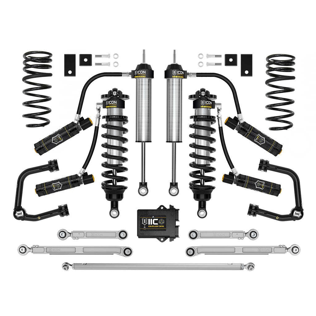 ICON K53216T Stage 6 3.0 Suspension System Tubular Toyota Tundra 2-3.25" Lift