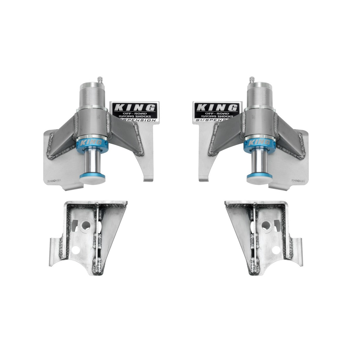 King 20001-151 Rear 2.0 Bump Stops (Pair) Jeep Wrangler JK
