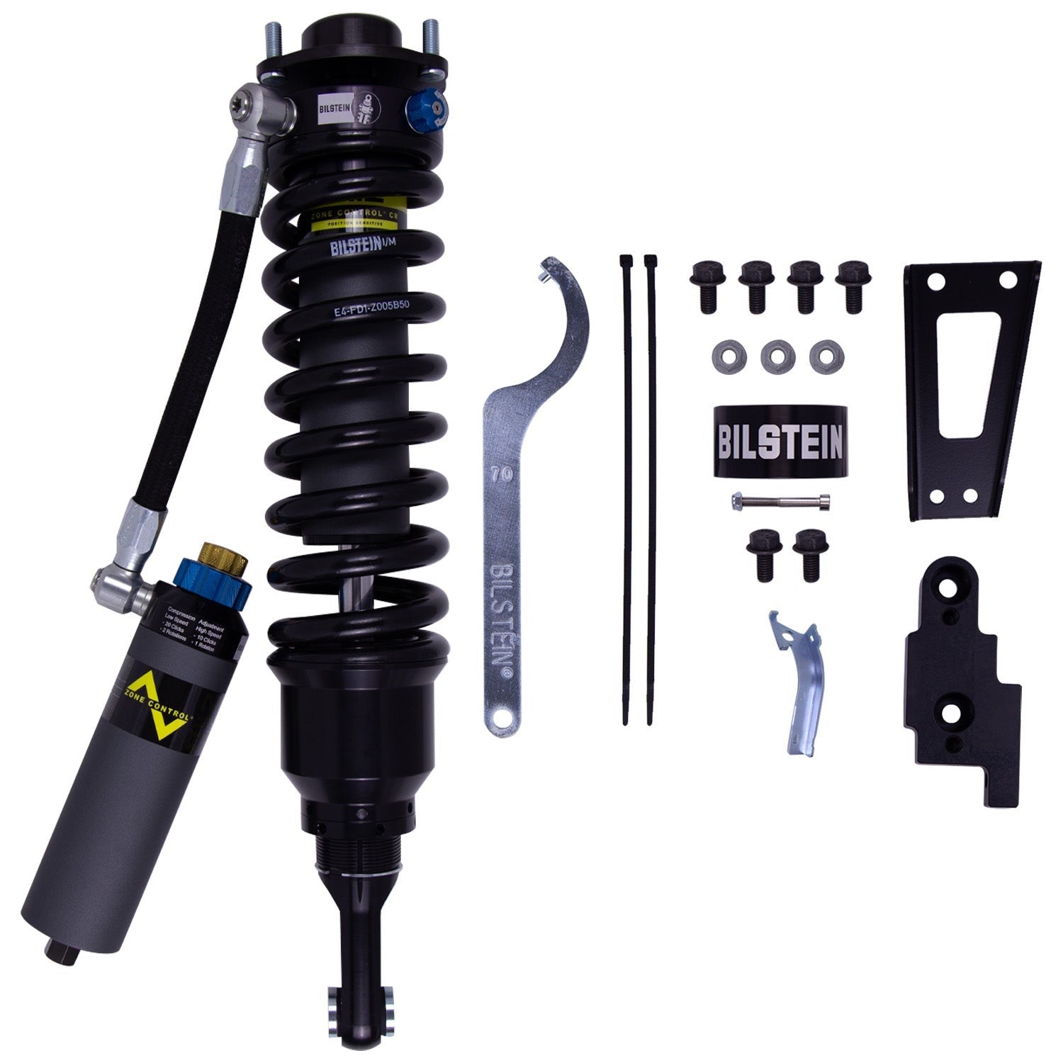 Bilstein 41-319574 Front Left B8 8112 (ZoneControl CR DSA+) Shock and Coil Spring Assembly Toyota Tacoma