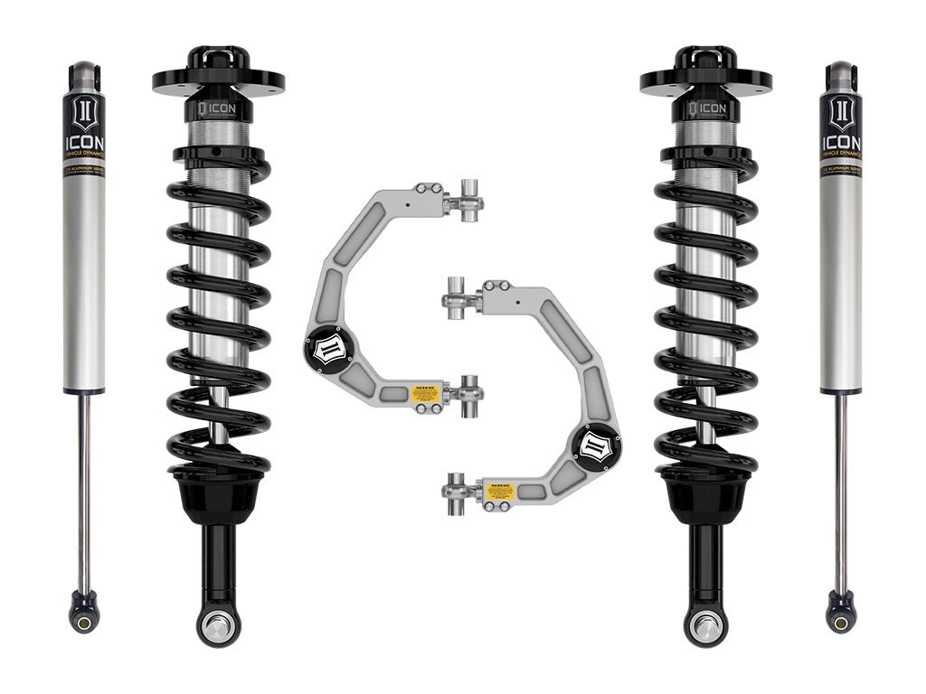 Icon 2.5-3" Stage 1 Suspension System w/Billet UCA Kit 2021-2026 Ford F-150