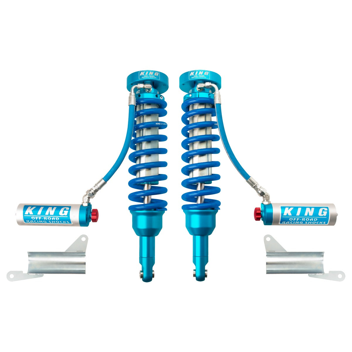 King 25001-243A Front 2.5 Remote Res. Coilover w/Adjuster (Pair) Toyota 4Runner w/KDSS