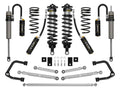 Icon 3-4.25" Stage 1 3.0 Suspension System CDCV Tubular Kit for 2023-2025 Toyota Sequoia 4WD