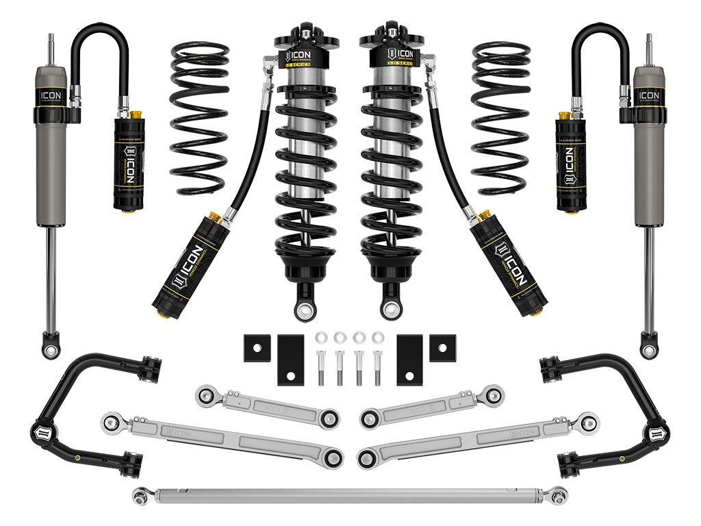 Icon 3-4.25" Stage 1 3.0 Suspension System CDCV Tubular Kit for 2023-2025 Toyota Sequoia 4WD