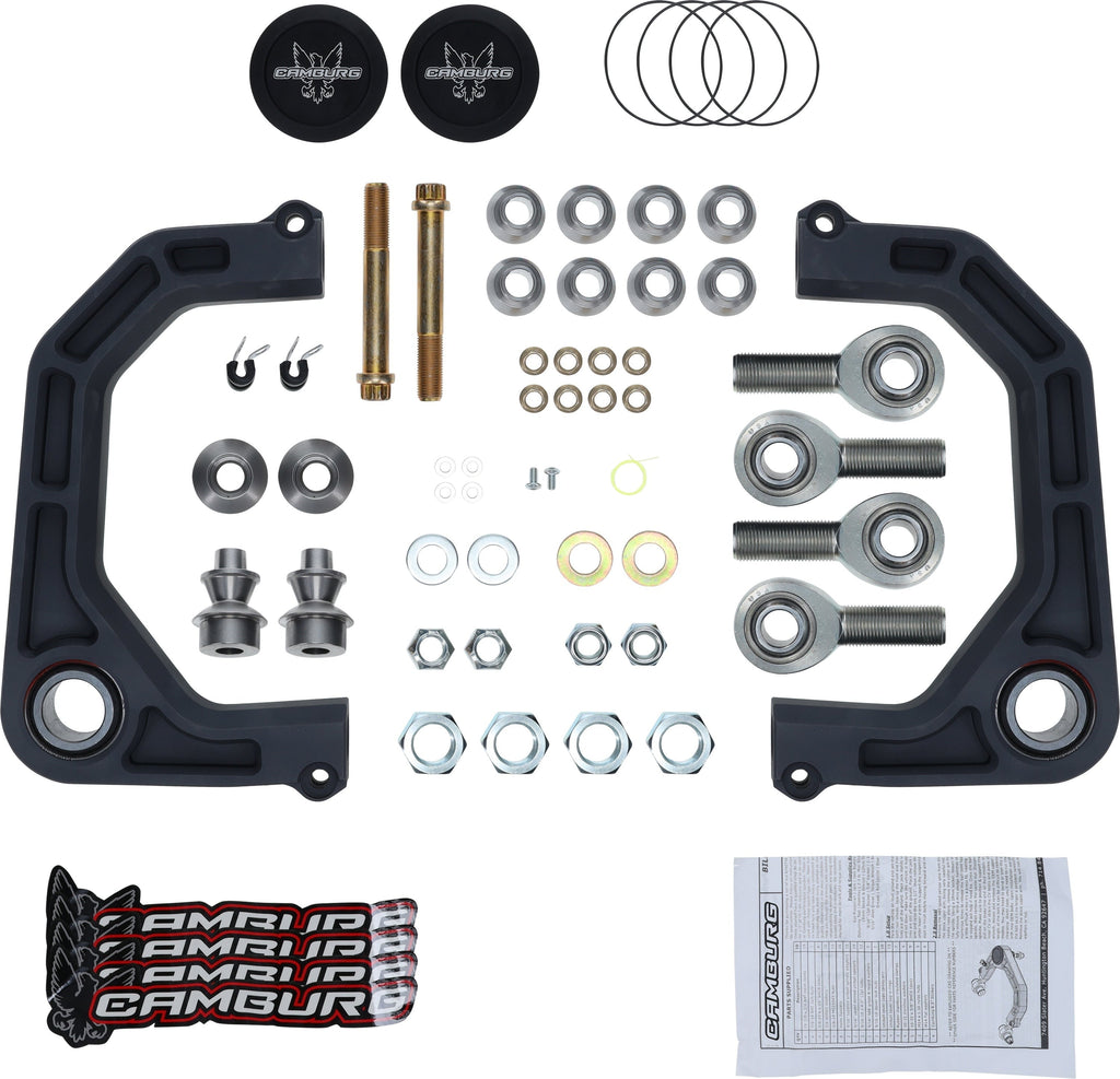 Camburg Toyota Prado 120/150 03-21 KINETIK Billet Uniball Upper Control Arms