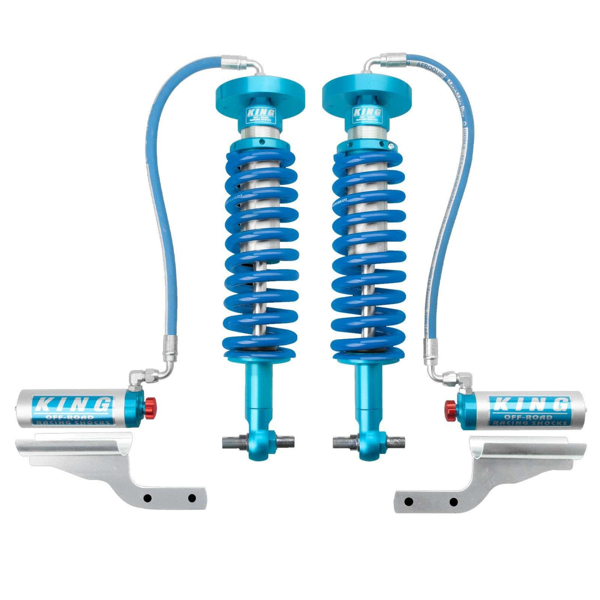 King Shocks 2.5 Performance Piggyback Shocks Rear Pair 2015-2020 Ford F-150 4WD RWD