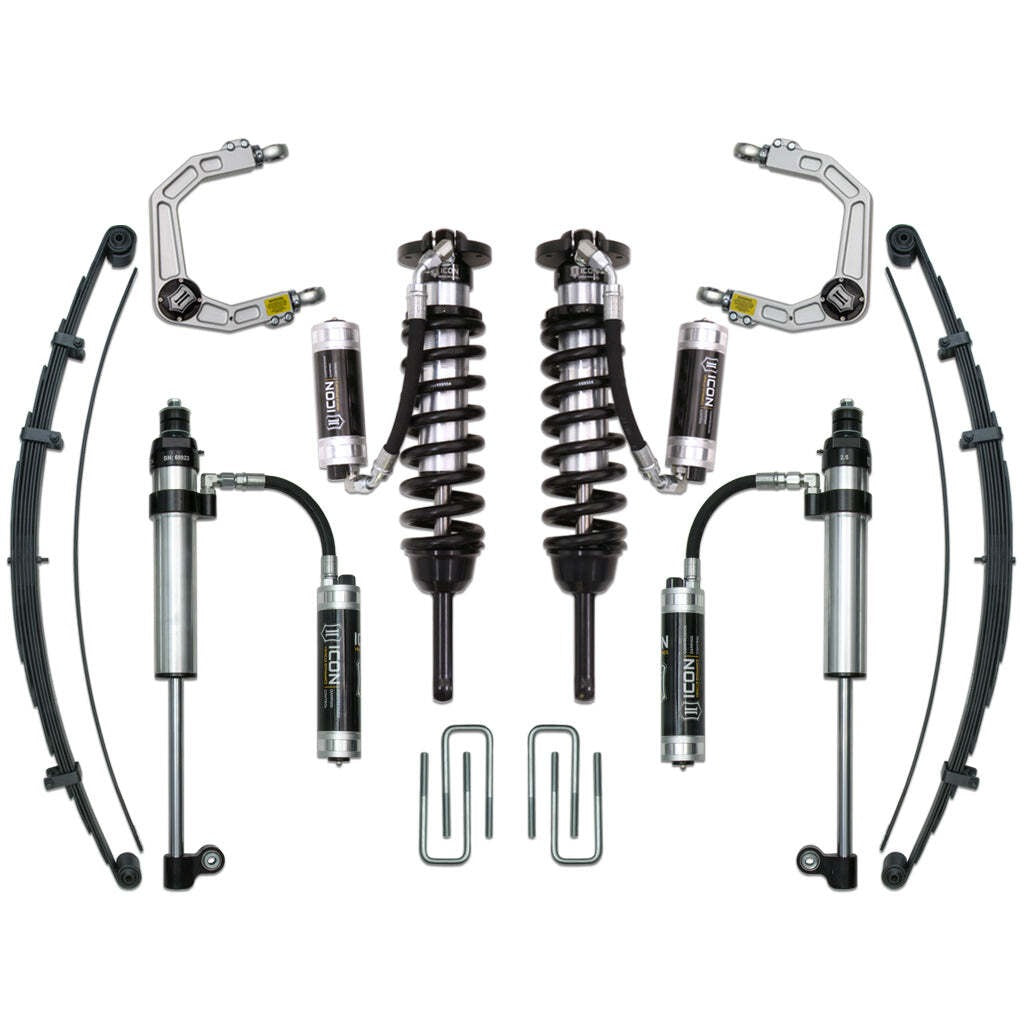ICON K53009 Stage 9 Suspension System Billet UCA Toyota Tacoma 0-3.5" / 16-Up 0-2.75"