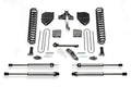 Fabtech 4" Basic System w/Dirt Logic Shocks Kit for 2017-2024 Ford F250 Super Duty 4WD w/4" lift