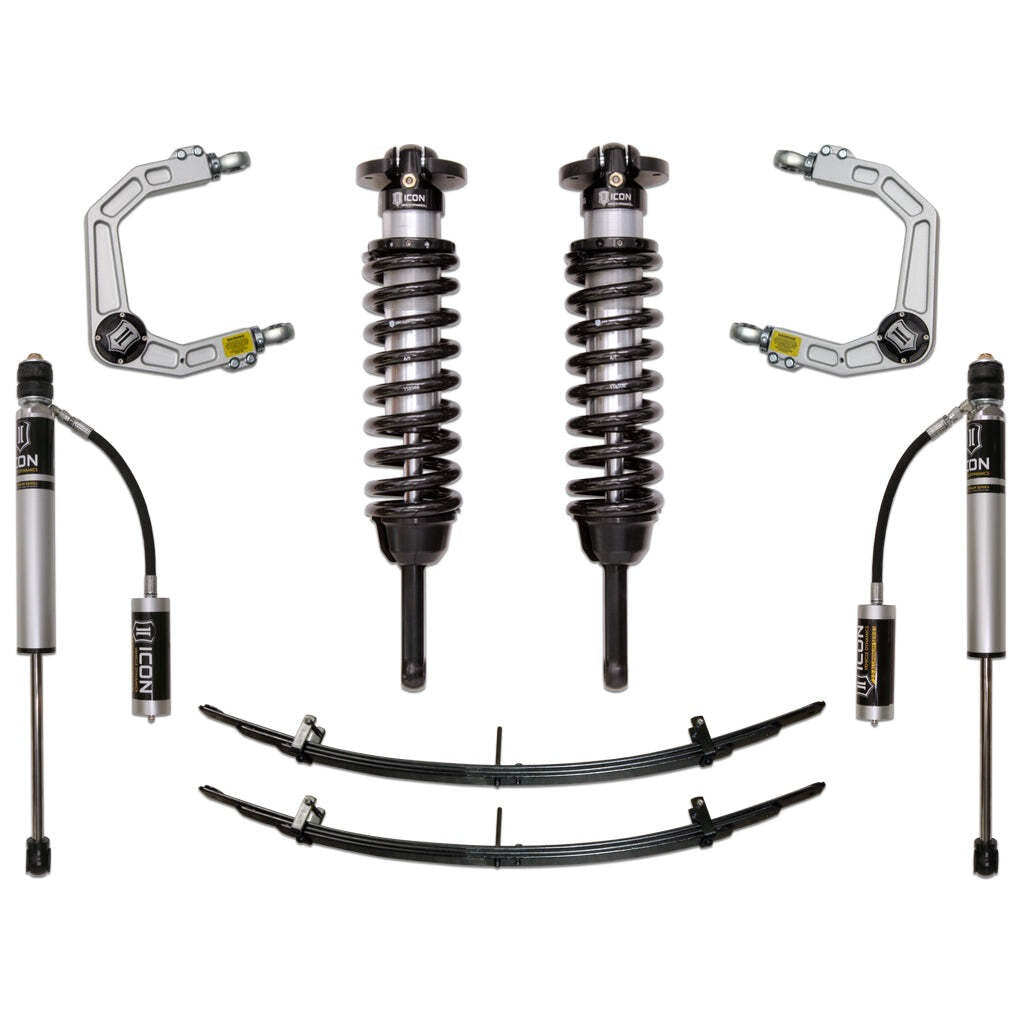 ICON K53003 Stage 3 Suspension System Billet UCA Toyota Tacoma 0-3.5" / 16-Up 0-2.75" -