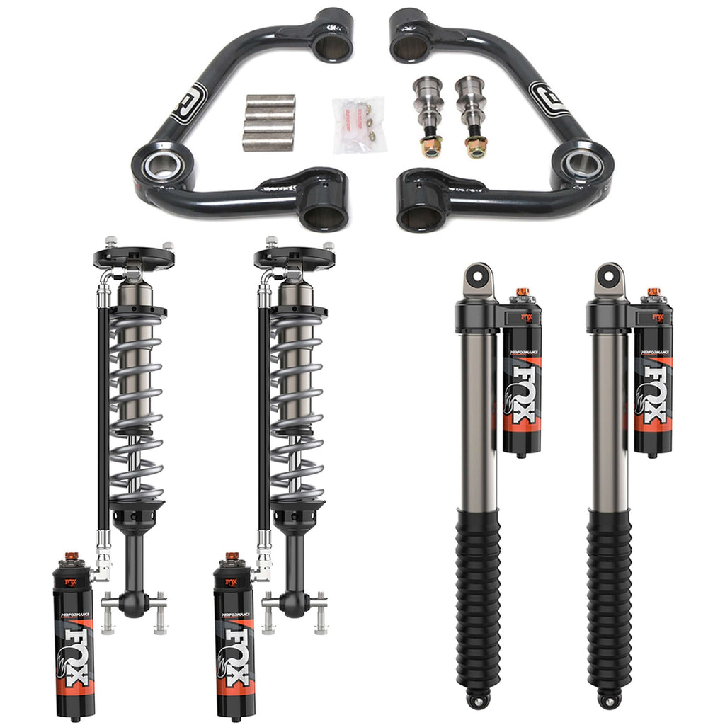 Camburg Ford F-150 4WD 21-24 FOX 2.5 Performance Kit - Tubular Uniball Series