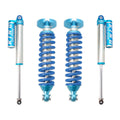 King Shocks 2.5 Performance Coilovers + Rear Reservoir Shocks Set for 2009-2013 Ford F150 RWD w/0-3" lift