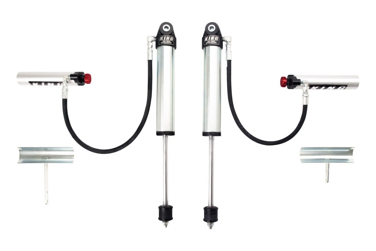 King Shocks 2.5 Performance w/ Adjustable Remote Reservoir Shocks Pair 25001-319A-OPT-OEM-1203