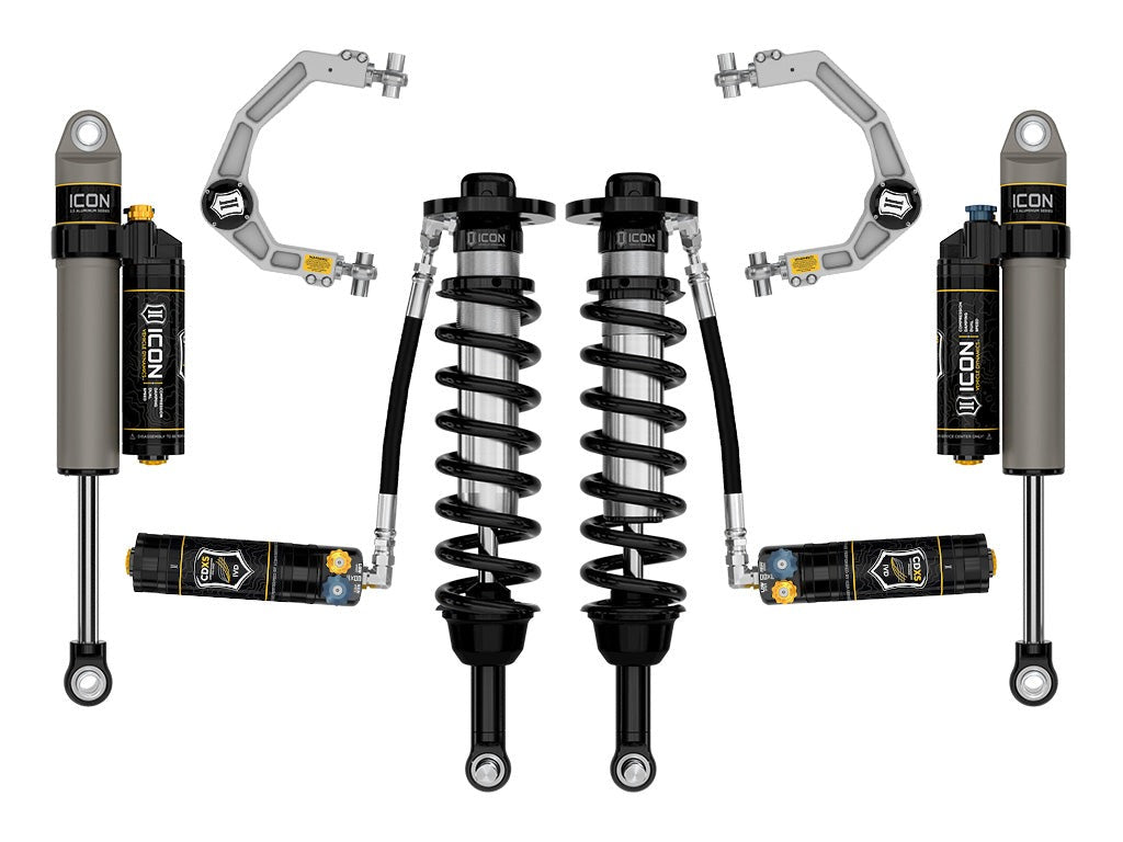 Icon 2.75-3.5" Stage 4 Suspension System Kit 2021-2026 Ford F-150 4WD Diesel