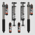 Fox 2.5 Performance Elite Adjustable Coilover w/ Reservoir + Rear Shocks Set w/0-2.5" lift 2015-2020 Ford F-150 4WD