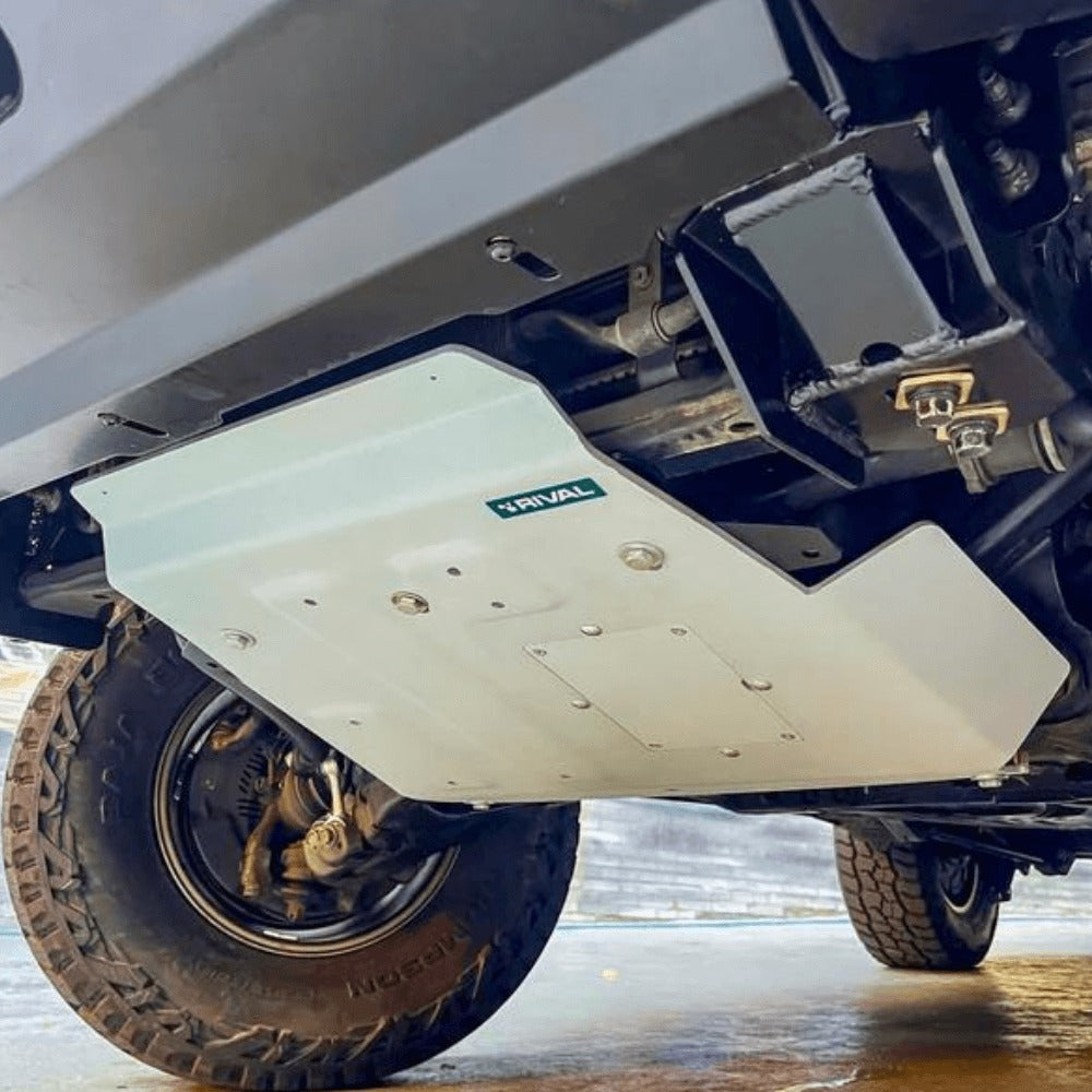 RIVAL Aluminum Engine Skid Plate Fits 2007-2021 Toyota Land Cruiser