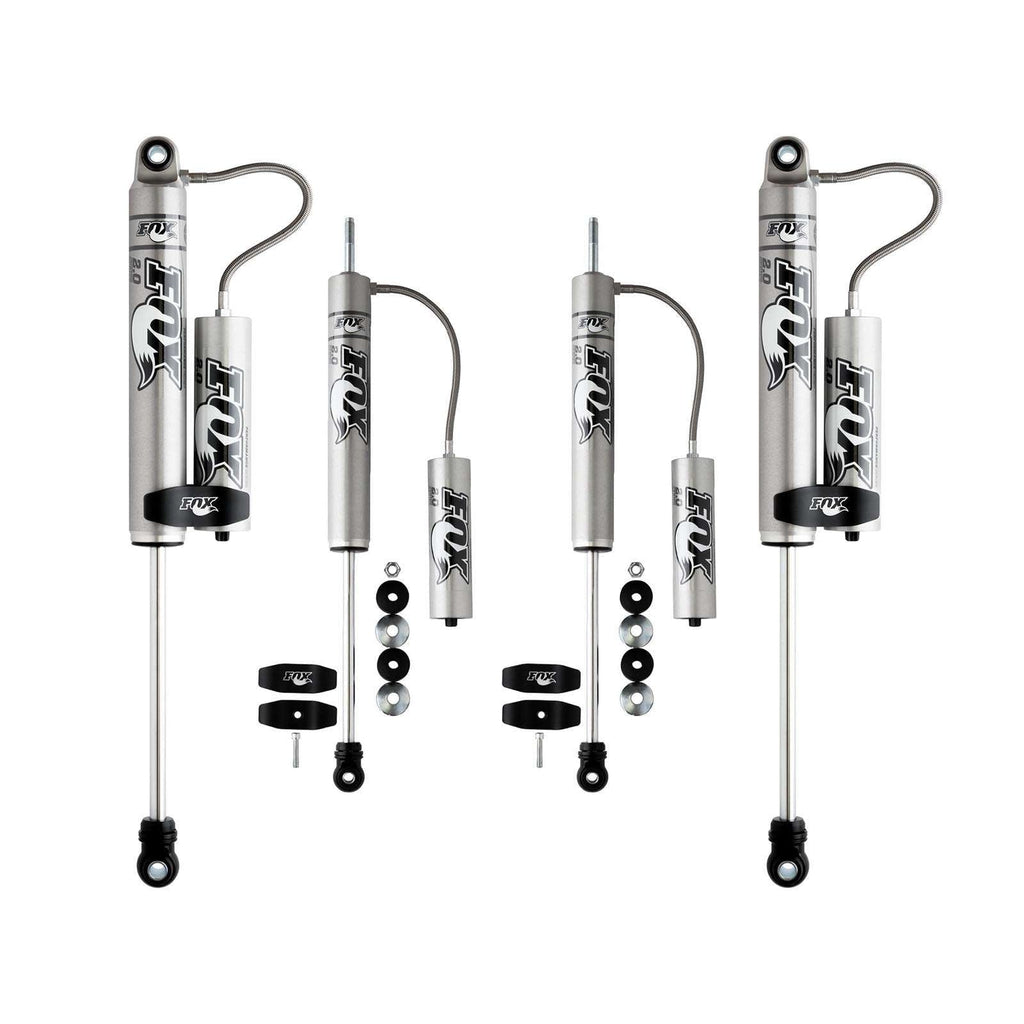 Fox 2.0 Performance Series Shocks w/ Reservoir Set for 2006-2008 Dodge Ram 1500 4WD MegaCab