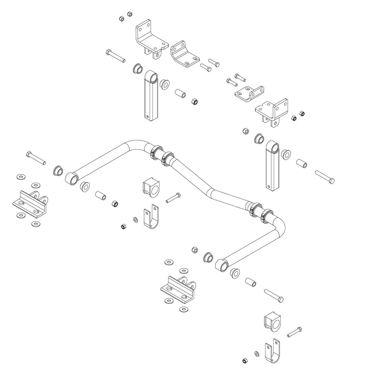 Roadmaster 1209-144 Rear Sway Bar