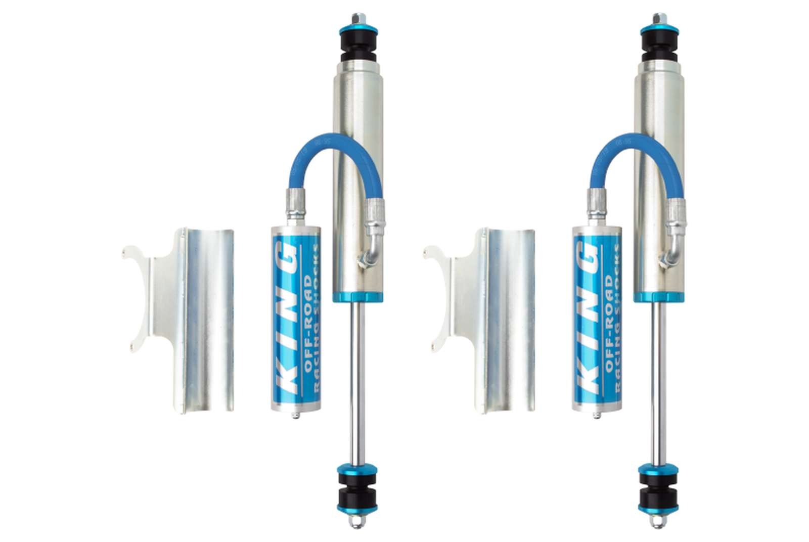 King Shocks 2.5 Performance w/ Remote Reservoir Shocks Front Pair for 1984-2020 Toyota Land Cruiser 79 Series 4WD